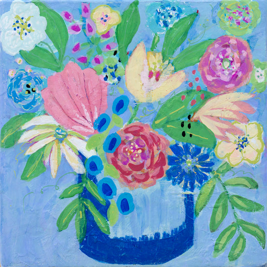 Kelly Green and Blue